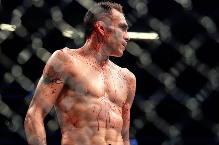 The return to sports will look something like...this. At UFC 249, Tony Ferguson, a former interim lightweight champion, takes on Justin Gaethje.